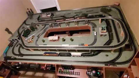 Really Cool Lionel O Gauge 12'x8' Layout w/double reverse or 3 loops ...