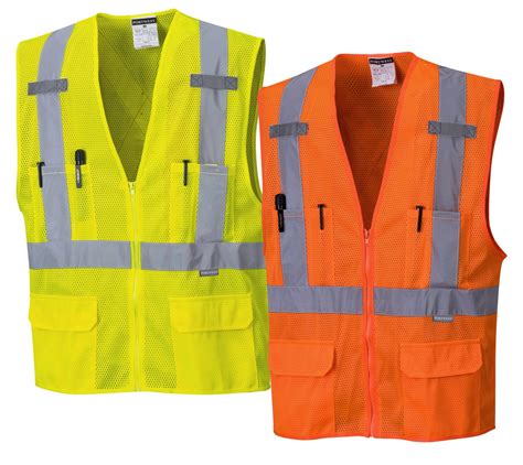 US370 High Visibility Full Mesh Safety Vest - Portwest - iWantWorkwear