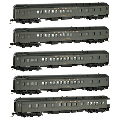 Micro-Trains MTL N-Scale Pullman Heavyweight Passenger Cars (Pullman ...