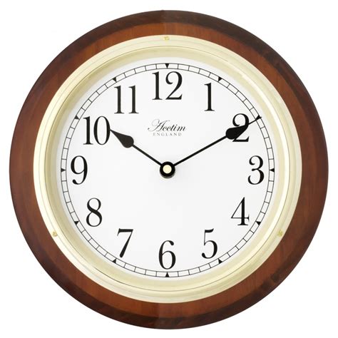 Acctim Radio Controlled Battery Wall Clock Boston 24186T