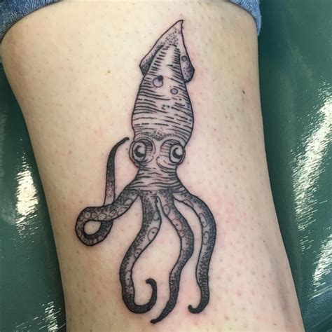 Squid Tattoo Designs, Ideas and Meaning - Tattoos For You