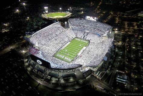 Posters | Penn State Whiteout Poster | Penn state, Beaver stadium, Penn state white out