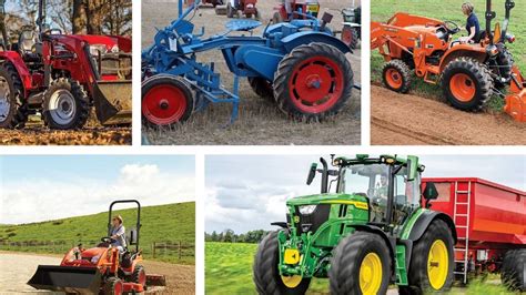 7 Different Types of Tractors and their Uses