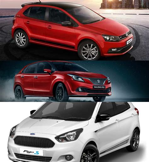 Polo GT Sport vs Ford Figo Sport vs Maruti Baleno RS: Price in India ...