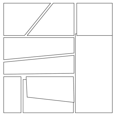 Free Printable Comic Strip Template