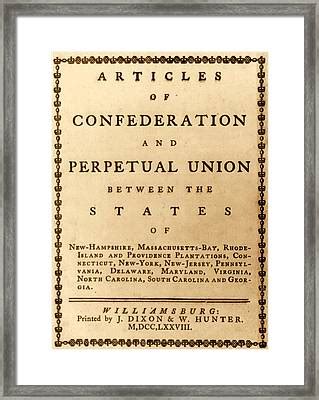 Articles of Confederation - Mo U.S. History - Clip Art Library