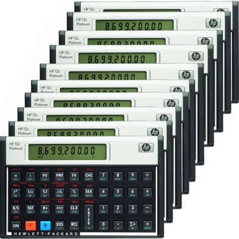 HP 12C Platinum Financial Calculator HEWF2231AA - 10 Count, 1 - Fry’s ...