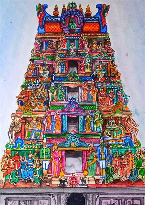 The temple represents Masani Amman temple in Pollachi. Will be sent as ...