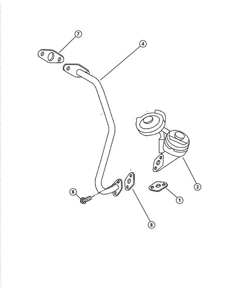 Dodge Ram 1500 Valve. Egr. System, gas, engines - 53032509AN | Myrtle Beach SC