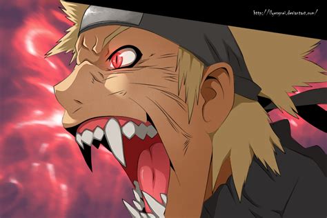 naruto kyubi mode by ilyesgnei on DeviantArt