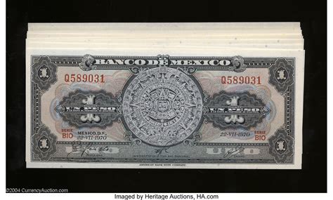 Twelve Mexican Notes. World Currency | Lot #21088 | Heritage Auctions