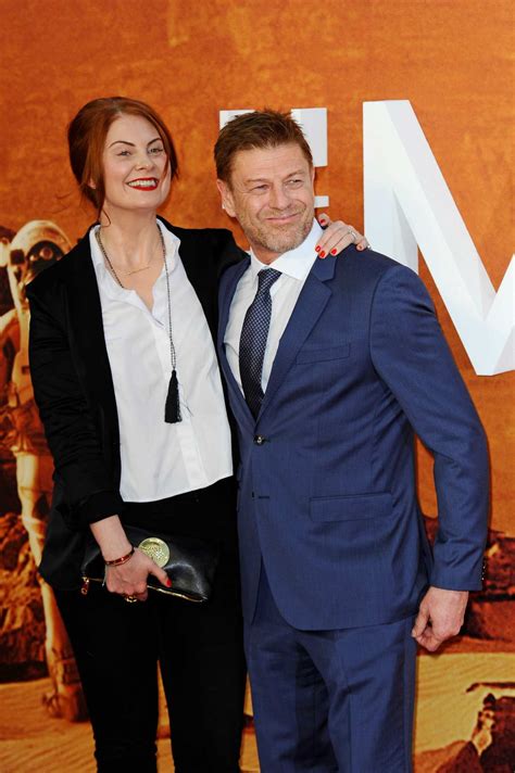 Sean Bean and his fiancee Ashley Moore at The Martian European Premiere – Celeb Donut