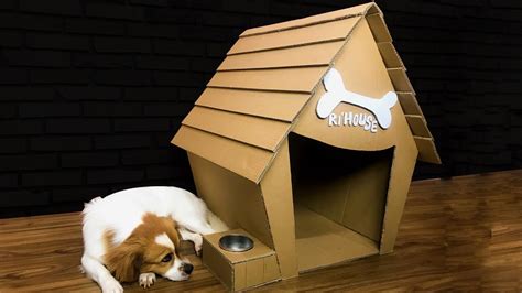 How To Make A Big Dog House Out Of Cardboard - layaranathali