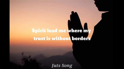 Spirit Lead Me - Hillsong (Lyrics) - YouTube