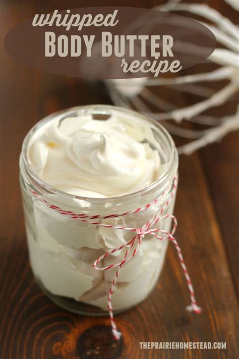 Body Butter Recipe | Homemade body butter, Body butters recipe, Diy ...