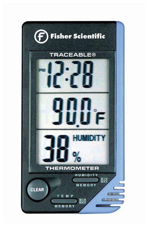 Fisher Scientific™ Traceable™ Thermometer/Uhr/Feuchtigkeitsmesser ...