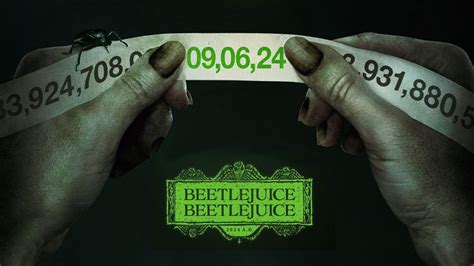 Beetlejuice 2 Title Is Beetlejuice Beetlejuice, First Poster Unveiled