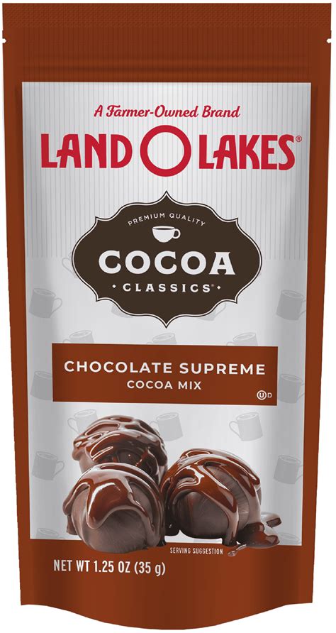 Land O Lakes Cocoa Classics, Chocolate Supreme Hot Cocoa Mix, 1.25 oz ...