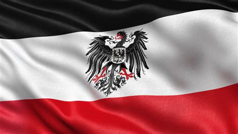 Flag Of Germany Waving In The Wind. Seamless Looping. 3d Generated. Stock Footage Video 6815770 ...