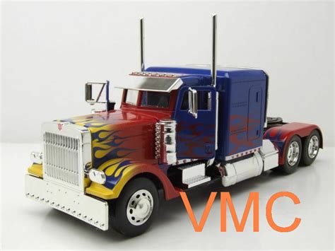 PETERBILT 379 Optimus prime transformers camion jada toys 1/32 ...