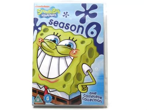 SPONGEBOB SQUAREPANTS DVD Season 6 The Complete Collection 26 Episodes ...