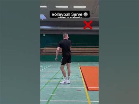 Volleyball Serve Rules 🏐 #volleyball - YouTube