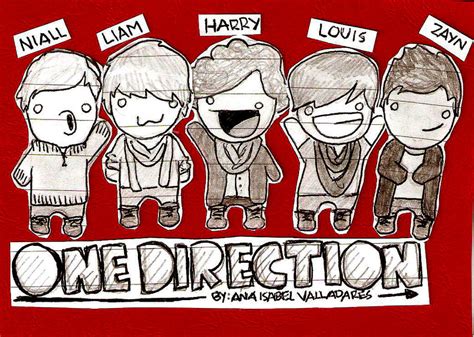 one direction cartoon - One Direction Fan Art (31590836) - Fanpop