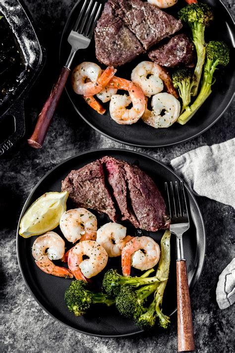 Smoked Elk Steak & Shrimp • Primal Pioneer