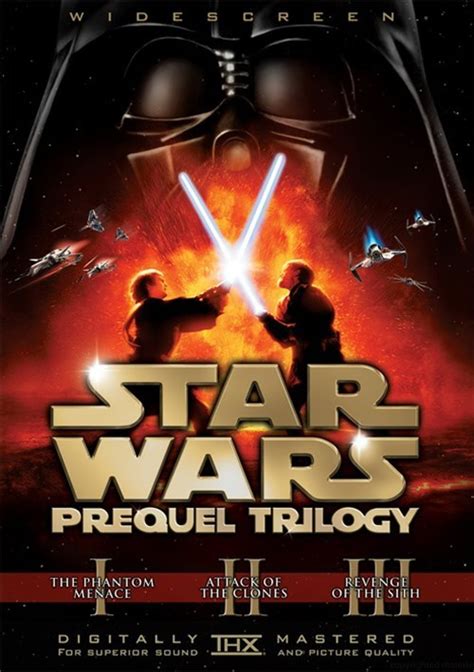 Star Wars Prequel Trilogy (DVD) | DVD Empire