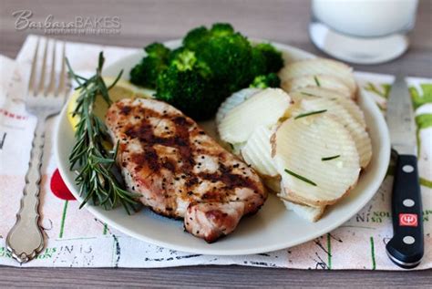 Easy Grilled Lemon Pepper Pork Chop Recipe