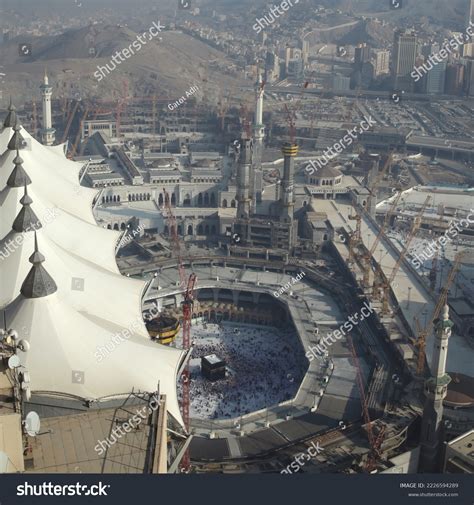 Aerial View Holy Kaabah Mecca Stock Photo 2226594289 | Shutterstock