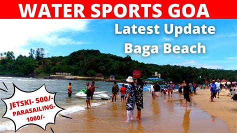 Water Sports @⛵Baga Beach Goa🌴 India👌Detailed Vlog - YouTube