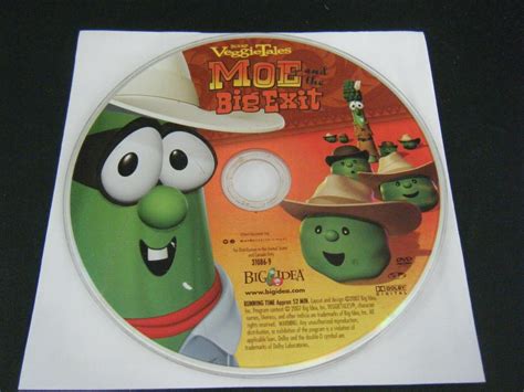 VeggieTales - Moe and the Big Exit (DVD, 2007) - Disc Only!!! on eBid ...