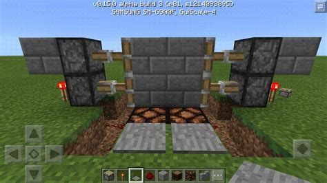 How to build a basic 2x2 redstone door | Minecraft Amino