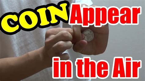 coin tricks revealed/3 Ways to Coin Appear in the Air/UHM - YouTube