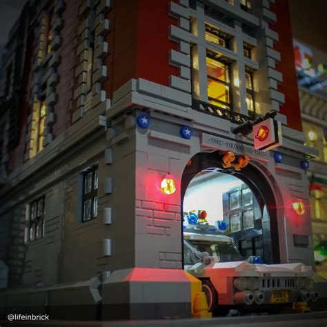 Life In Brick on Twitter: "Who you gonna call? The LEGO Ghostbusters Firehouse is, without a ...