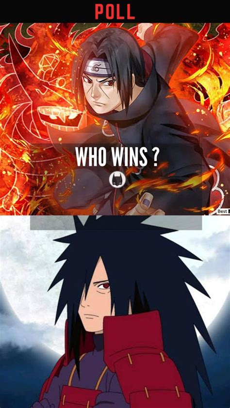 Itachi Uchiha vs Madara Uchiha | Anime guys, Manga art, Anime