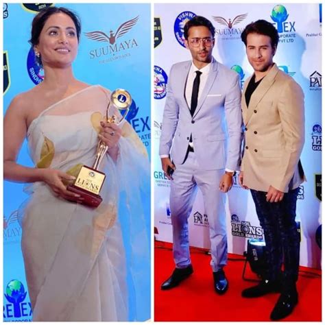 Lions Gold Awards 2020 Winner's List, Hina Khan, Shaheer Sheikh, Vicky ...