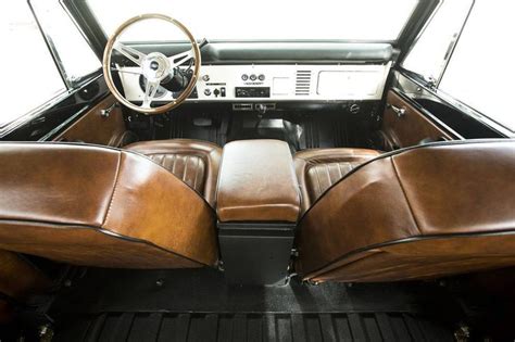 '76 Classic Ford Bronco interior from Velocity Restorations. # ...