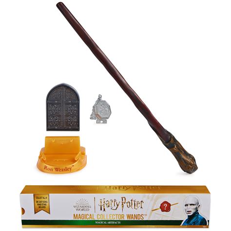 Wizarding World Harry Potter Mystery Collector Wand, Magical Artifacts ...