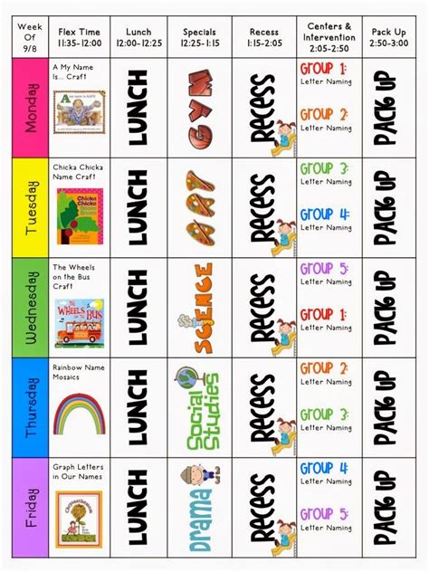 Kindergarten Lesson Plans - Kindergarten