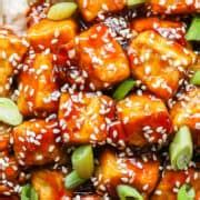 Pan Fried Sesame Tofu (30 Minute Recipe!) with Sticky Sesame Sauce