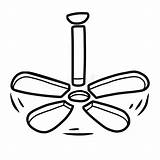 Ceiling Fan Coloring Pages Printable sketch template