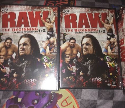 WWE: Raw: The Beginning - Best of Seasons 1 & 2 (DVD, 2010, 4-Disc Set) WWF AEW | eBay | Season ...