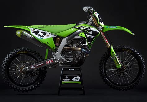 The Kawasaki KX450–SR is the pinnacle of Kawasaki’s four-stroke motocross GP technology, with ...