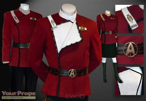 Star Trek II: The Wrath of Khan Class A Maroon Uniforms original movie costume