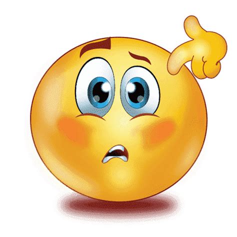 Confused Emoji PNG Images Transparent Free Download - PNG Mart