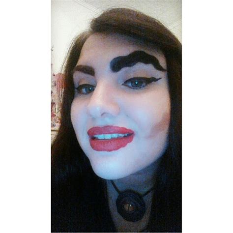 Check out these funny looking squiggly eyebrows (photos)