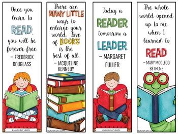 Read Across America Bookmarks by Laugh Eat Learn | TpT