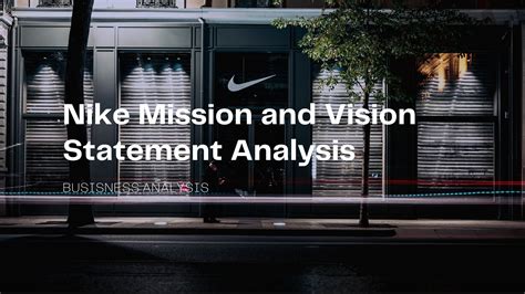 Nike Mission and Vision Statement Analysis | PDF Agile